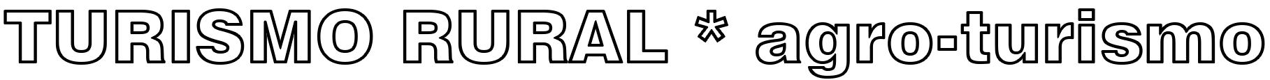 turismorural